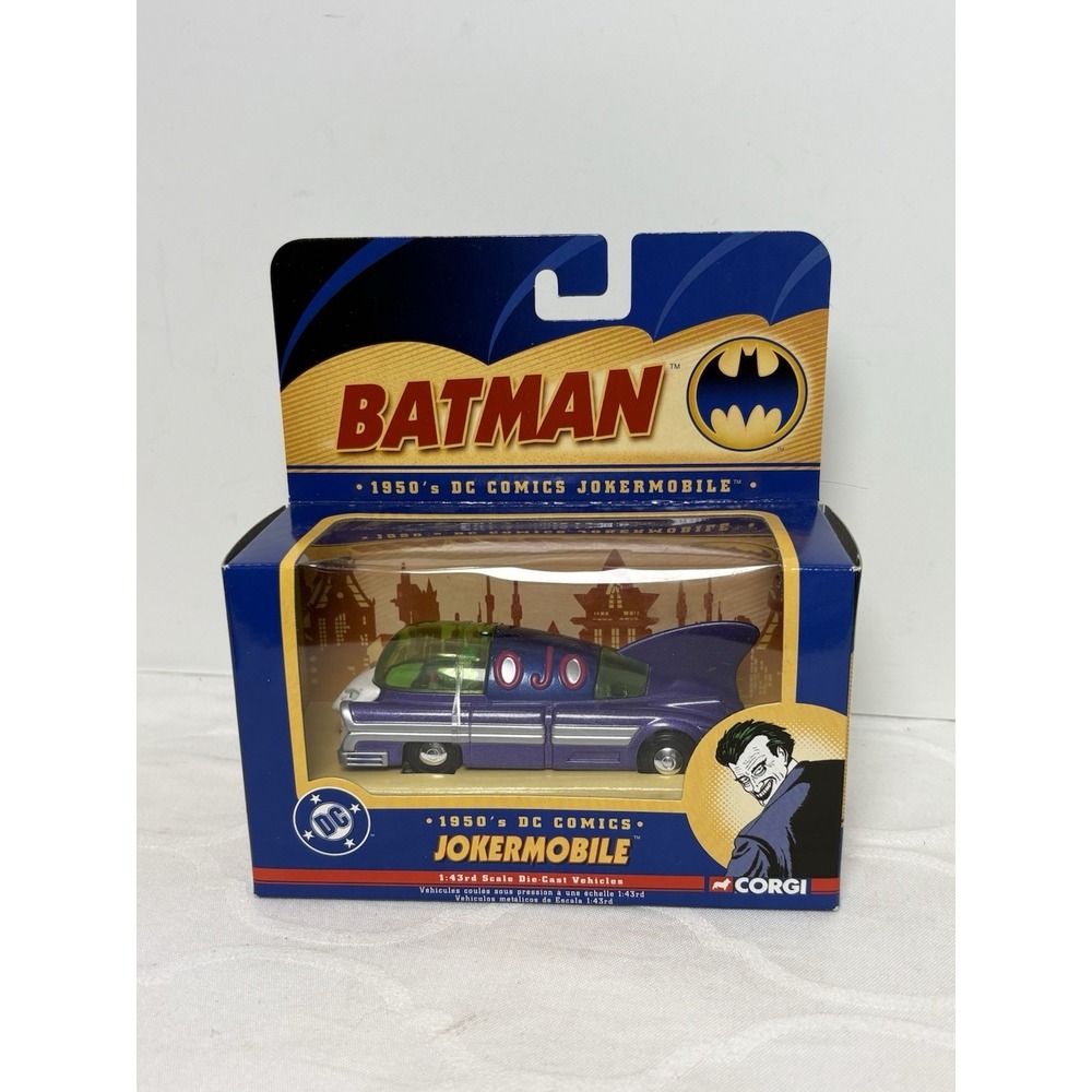New Corgi  Joker Mobile 1950s JMBV1 1:43 Scale Die Cast Vehicle NIB #77304